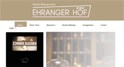 Desktop Screenshot of ehranger-hof.de